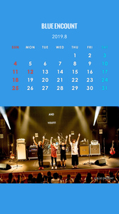 CALENDAR 2019.08