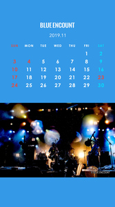 CALENDAR 2019.11